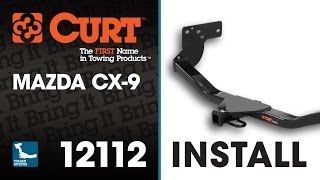 Trailer Hitch Install: CURT 12112 on a Mazda CX-9
