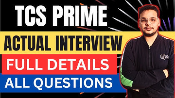 TCS Prime Interview Experience 2025 | TCS Prime Interview Questions | How to Prepare TCS Prime