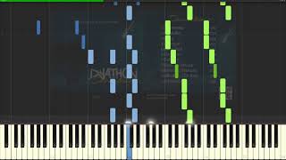 DYATHON -  Monologue [Piano Tutorial] (Synthesia)