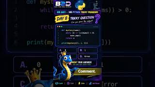 Day 8 | Can You Guess This Python Output 🤔 | Walrus Operator := | Python Trick