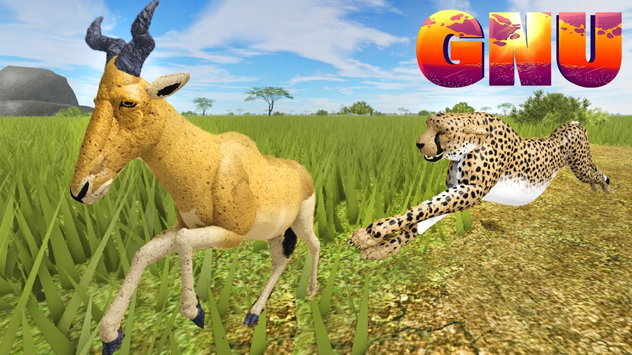 O Felino mais VELOZ da Savana, Guepardo Macho Dificuldades no Território | Wild Savannah Gameplay 39