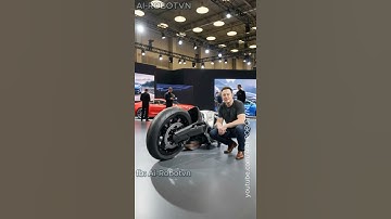 This Futuristic Bike Just Stood Up By Itself! #elonmusk #yamaha