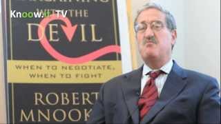 Famous Professor Mnookin: How to Negotiate Successfully Profile
