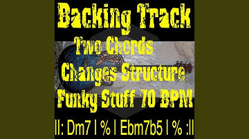Backing Track Two Chords Changes Structure Dm7 Ebm7b5