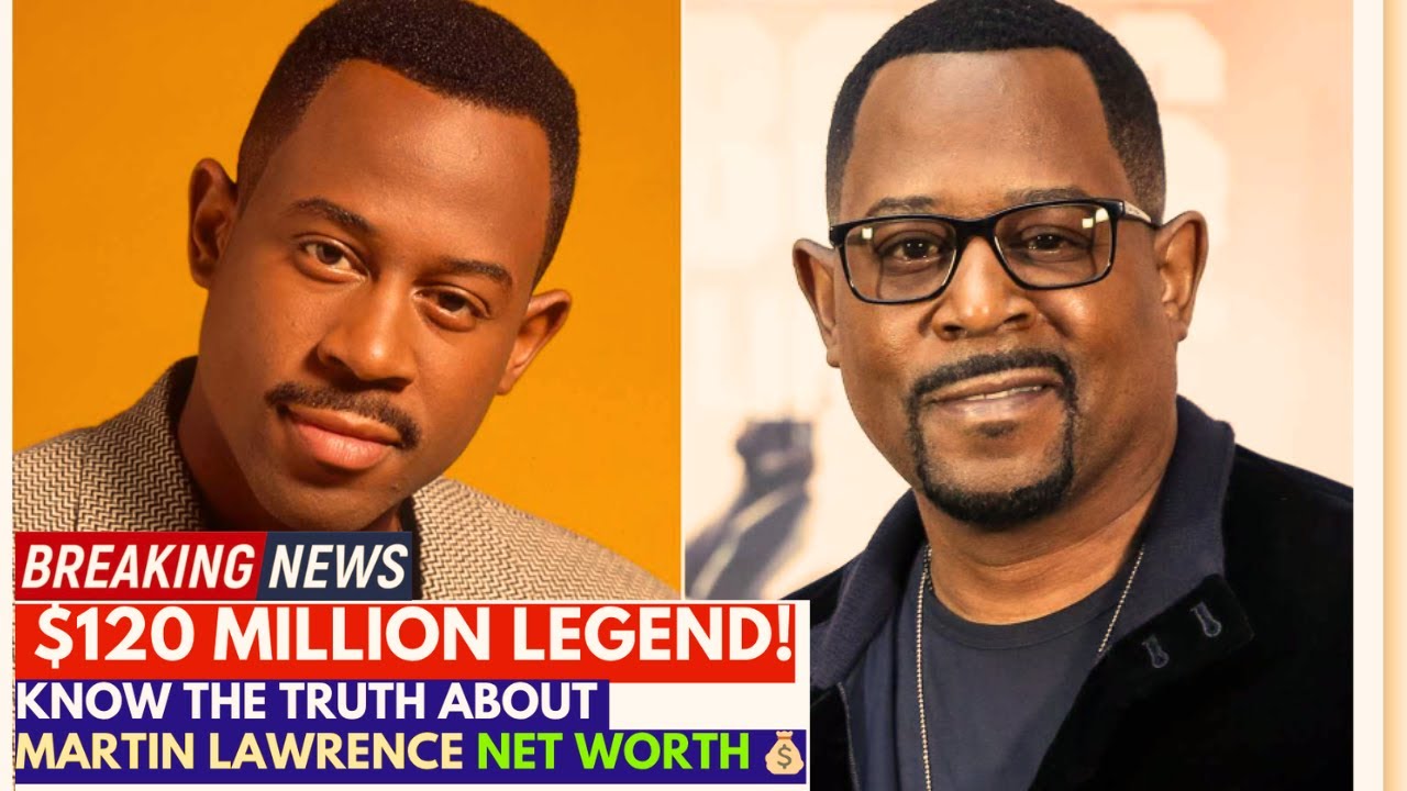Martin Lawrence Net Worth: From Broke Comedian to $120 Million Legend!