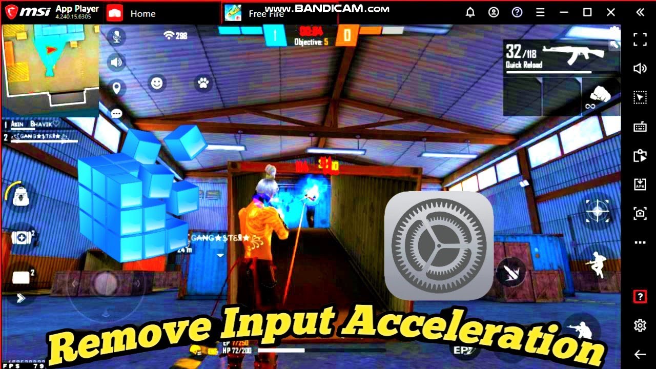 INPUT ACCELERATION REMOVE👽⚡ REMOVE MOUSE INPUT ACCELARATION🔥🎯 REMOVE MOUSE DELAY🤯🕹 BLUETSACKS\MSI 🎯🔥