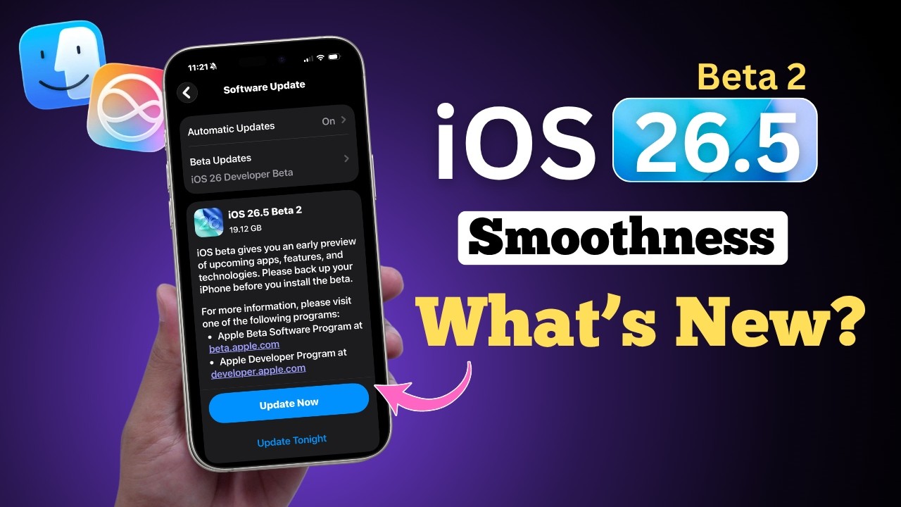 iOS 26.5 Beta 2 Released - What’s New? In Hindi - YouTube