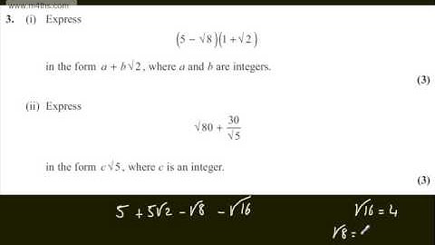 q3   C1 Edexcel January 2013   Quick worked examples   core 1 AS maths
