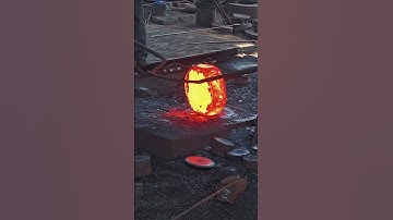 Inside the factory From Raw Steel to Precision: The Art of Forging Flawless Bearings #forgingprocess