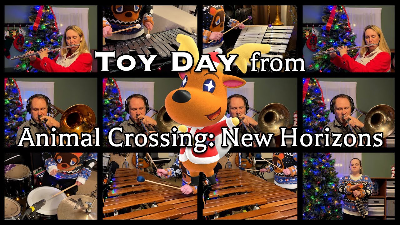 Toy Day - Animal Crossing: New Horizons (Family Cover) | V-Ron Media