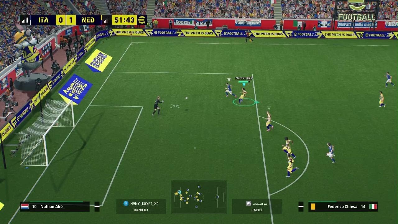 eFootball_ مباراه قويه ضد المصنف 46 ع عالم🥳