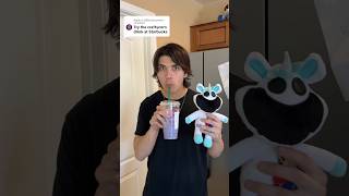 I Tried The Craftycorn Drink From Starbucks (Poppy Playtime Chapter 3 Catnap X Dogday)