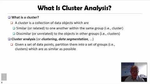 Introduction to Cluster Analysis