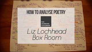 Liz Lochhead's 'Box Room' | How to Analyse Poetry