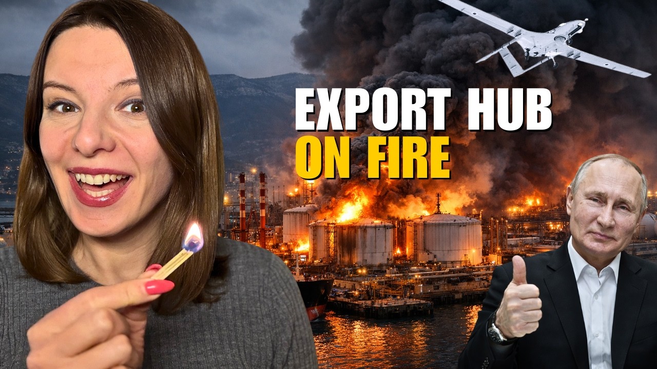 PORT NOVOROSSIYSK MASSIVE STRIKE: OIL EXPORT COLLAPSE CONTINUES Vlog 1371: War in Ukraine