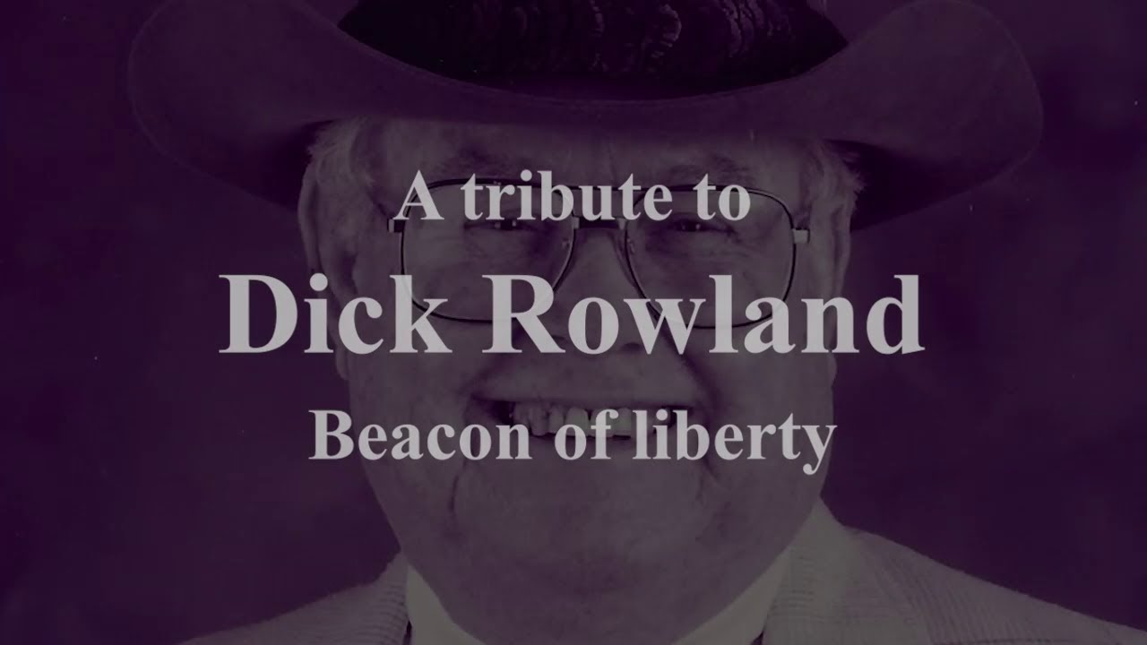 A tribute to Dick Rowland webinar - YouTube