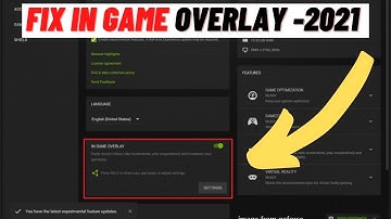 How to fix GeForce experience in-game overlay not working