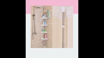 BATHROOM CONER SHELF I EXPANDABLE CORNER SHELF I MULTI CORNER SHELF I CORNER SHELF ASSEMBLY