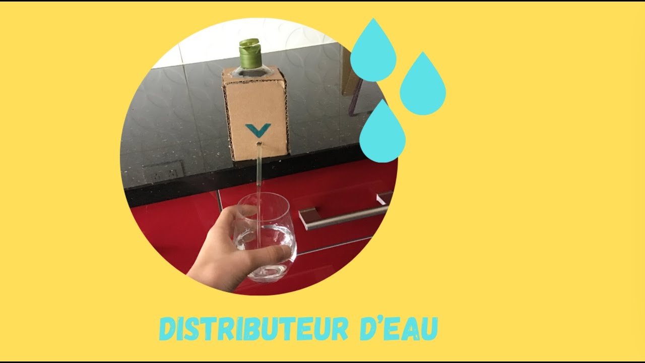 Fabriquer un distributeur d’eau - YouTube