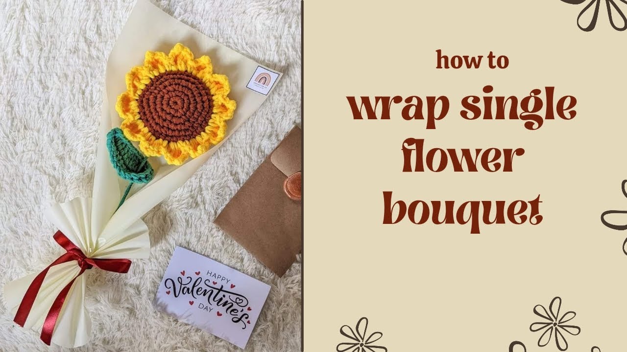 single fresh flower bouquet wrap – houseoflilac