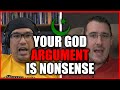 Muslim Apologist TRIES TO PROVE God With Quran… Argument COLLAPSES on Air