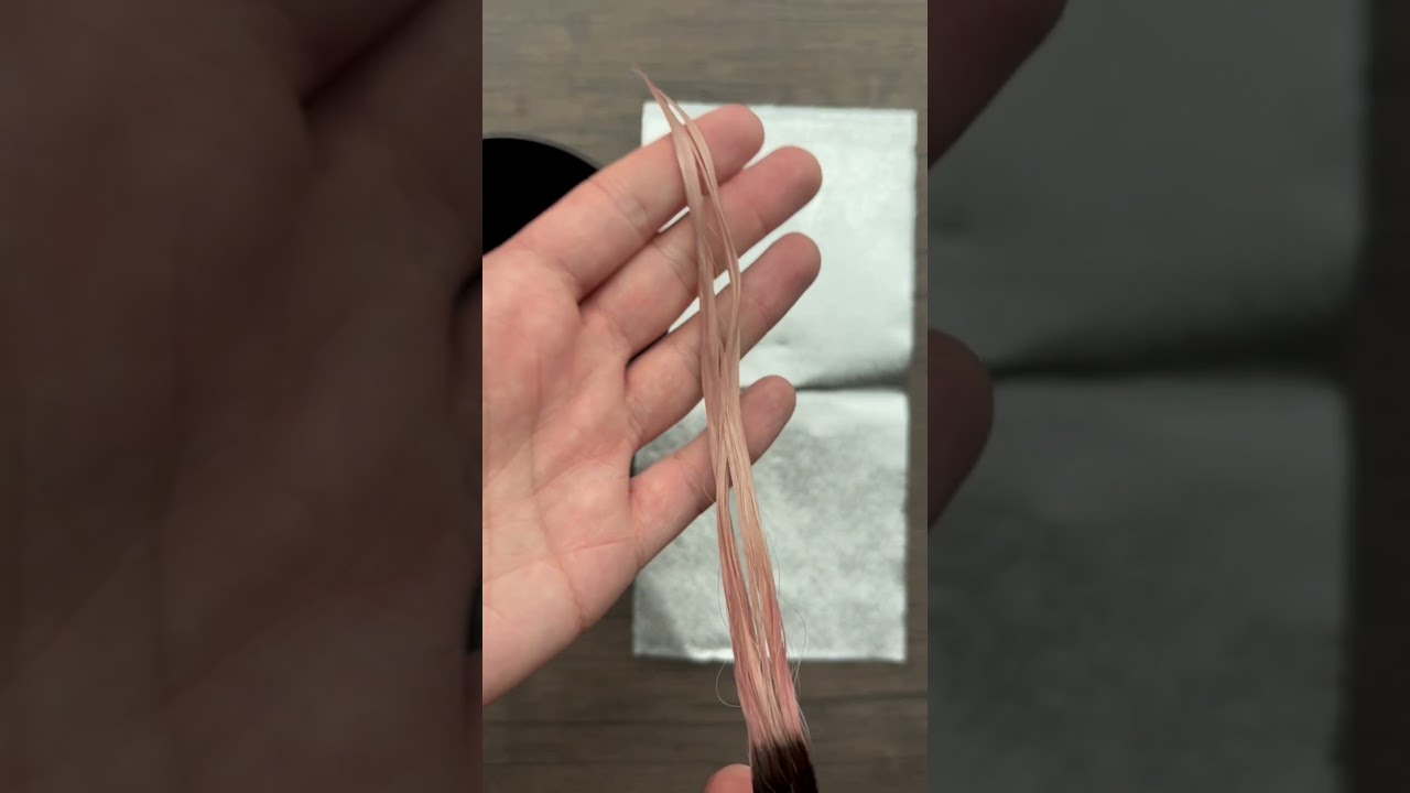 Удаление розовых волос 