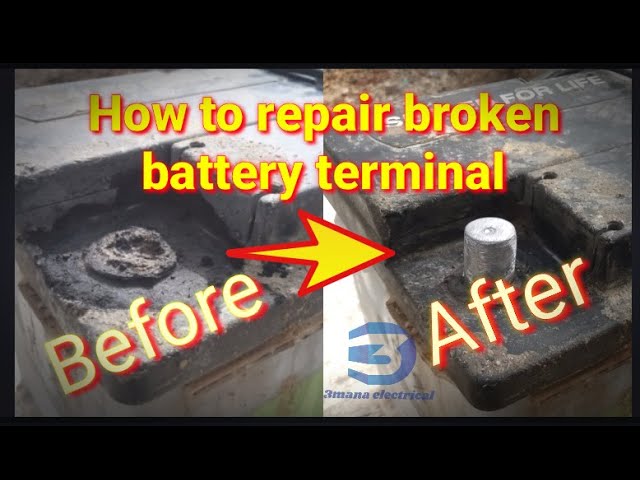 How to Fix a Battery Terminal  