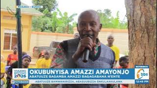 Okubunyisa Amazzi Amayonjo, Abatuuze Bagamba Amazzi Bagagabana n’Ente
