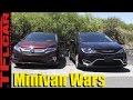 2018 Honda Odyssey vs Chrysler Pacifica Minivan Matchup Review: The Minivan Wars Are Back!