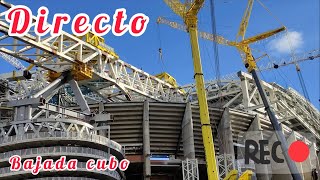 ⭕️ [DIRECTO] BAJADA CUBO TERCERA CERCHA / Obras Santiago Bernabéu ⭕️