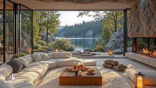 Download Lagu Calm Morning Jazz In Living Room | Soft Jazz Ambience In Warm Coffee Shop For Relieve Stress MP3