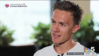 Professional runner chasing history at the Bank of America Chicago Marathon