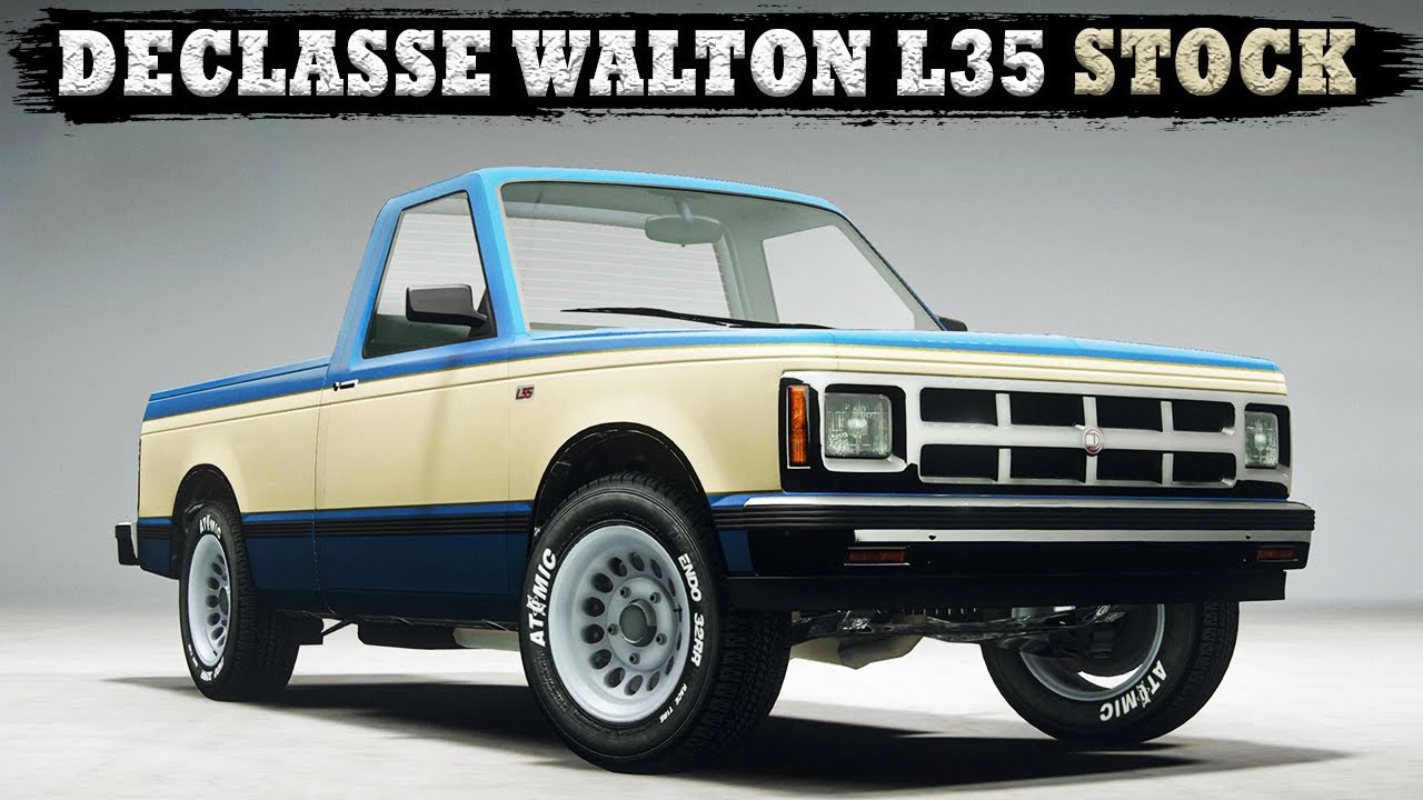 DECLASSE WALTON L35 БАЗОВЫЙ - ты как сюда попал? Обзор ещё одного пикапа в GTA Online