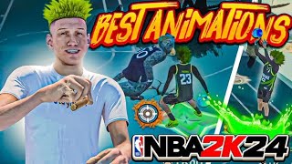 BEST JUMPSHOT AND DRIBBLE MOVES FOR ALL GUARDS In NBA 2K24! BEST SIGS + BEST JUMPSHOT NBA 2K24