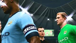 Manchester City vs Arsenal FULL MATCH | FIFA 15 AI Simulation Gameplay (CPU vs CPU)