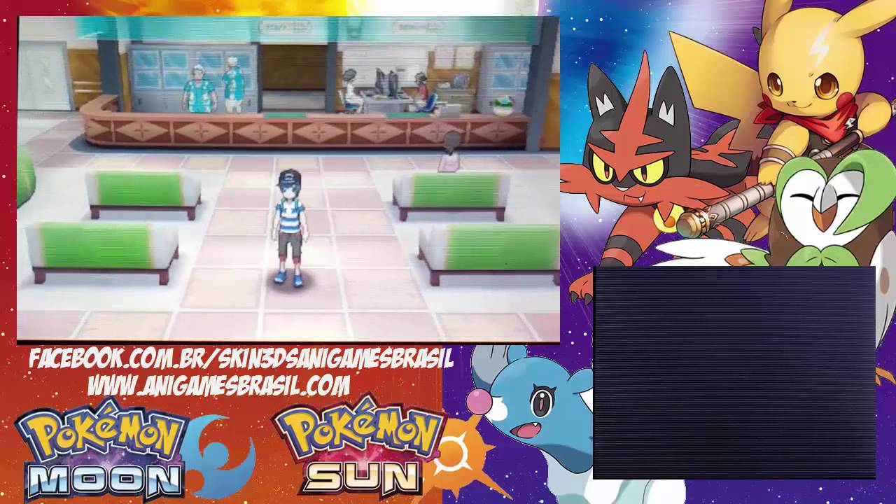 Pokemon Sun e Moon Demo PT - BR - YouTube