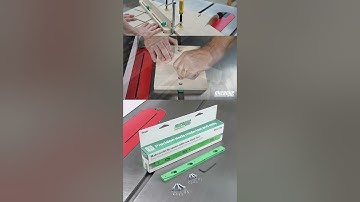 Build Table Saw Sled Even Faster with New ZeroPlay Miter Bars! #shorts