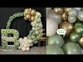 Letter B Balloon Decoration