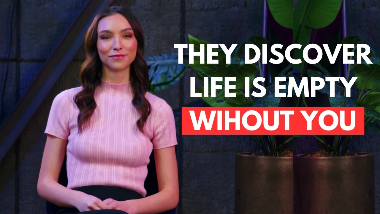 The Avoidant finally realizes how much they need you.