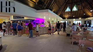 Sandos Caracol Eco Resort Playa Del Carmen, Mexico. Lunch Buffet @ Restaurant Laguna Buffet.