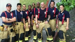 Loved ones gather to say goodbye to firefighter killed in drive-by shooting