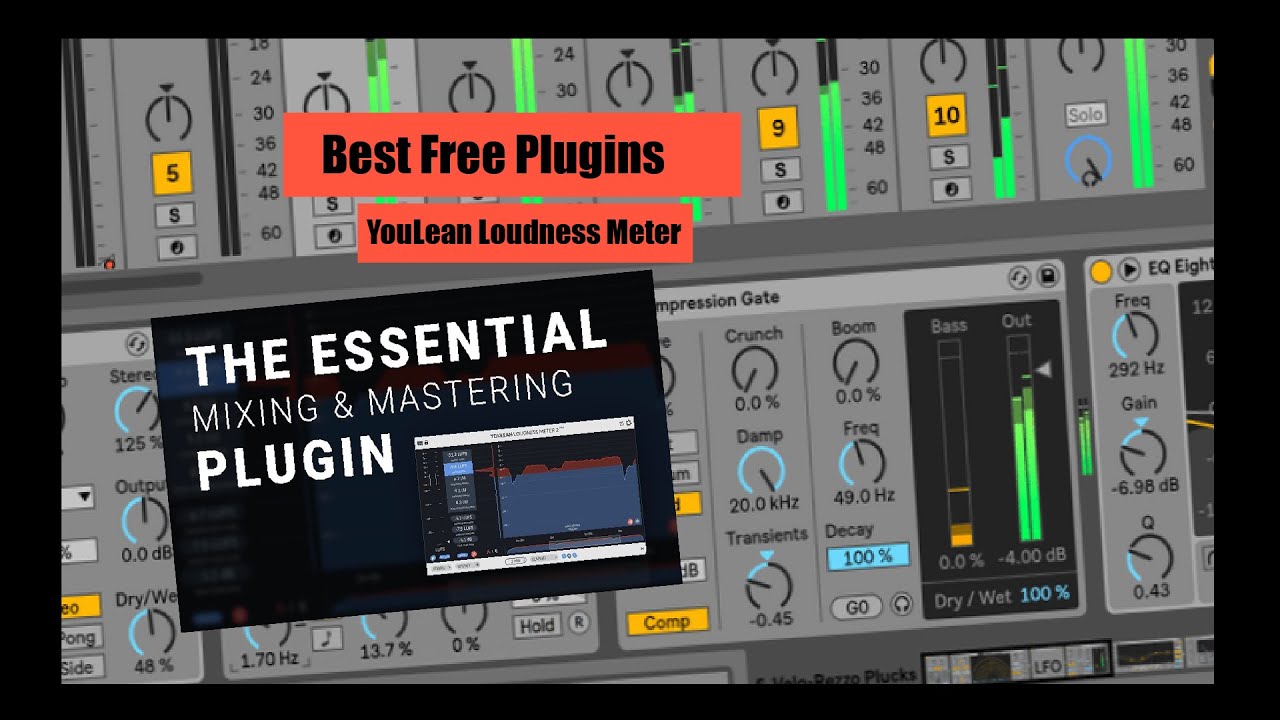 Best Free Plugins for Music Production #1 [YouLean Loudness Meter ...