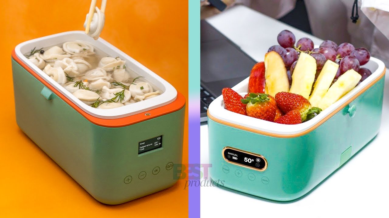 USB Electric Heated Lunch Boxes Stainless Steel Food Warmer Container  Thermal Jar for Hot Food Thermal Boxes for Office School