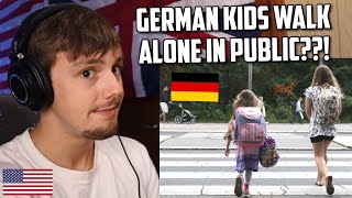 American Reacts to German vs. American Kids..