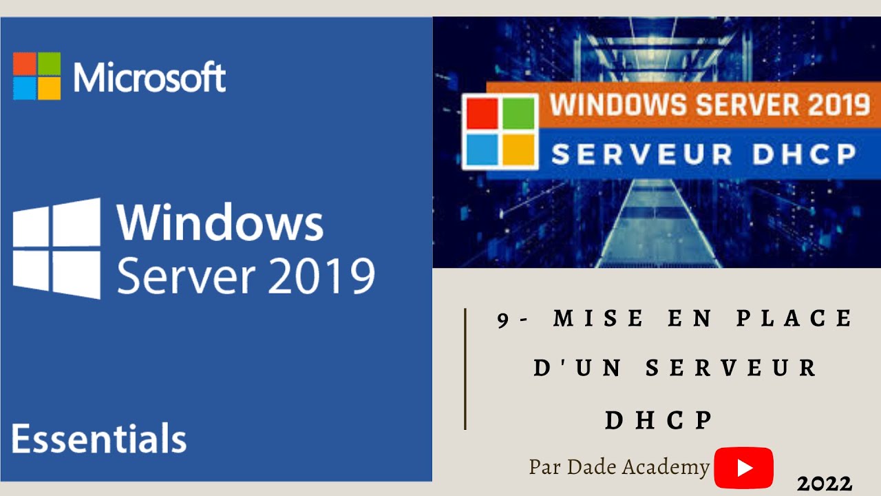 11-Windows Server 2019 : MISE EN PLACE DE SERVEUR DHCP (Installation et ...