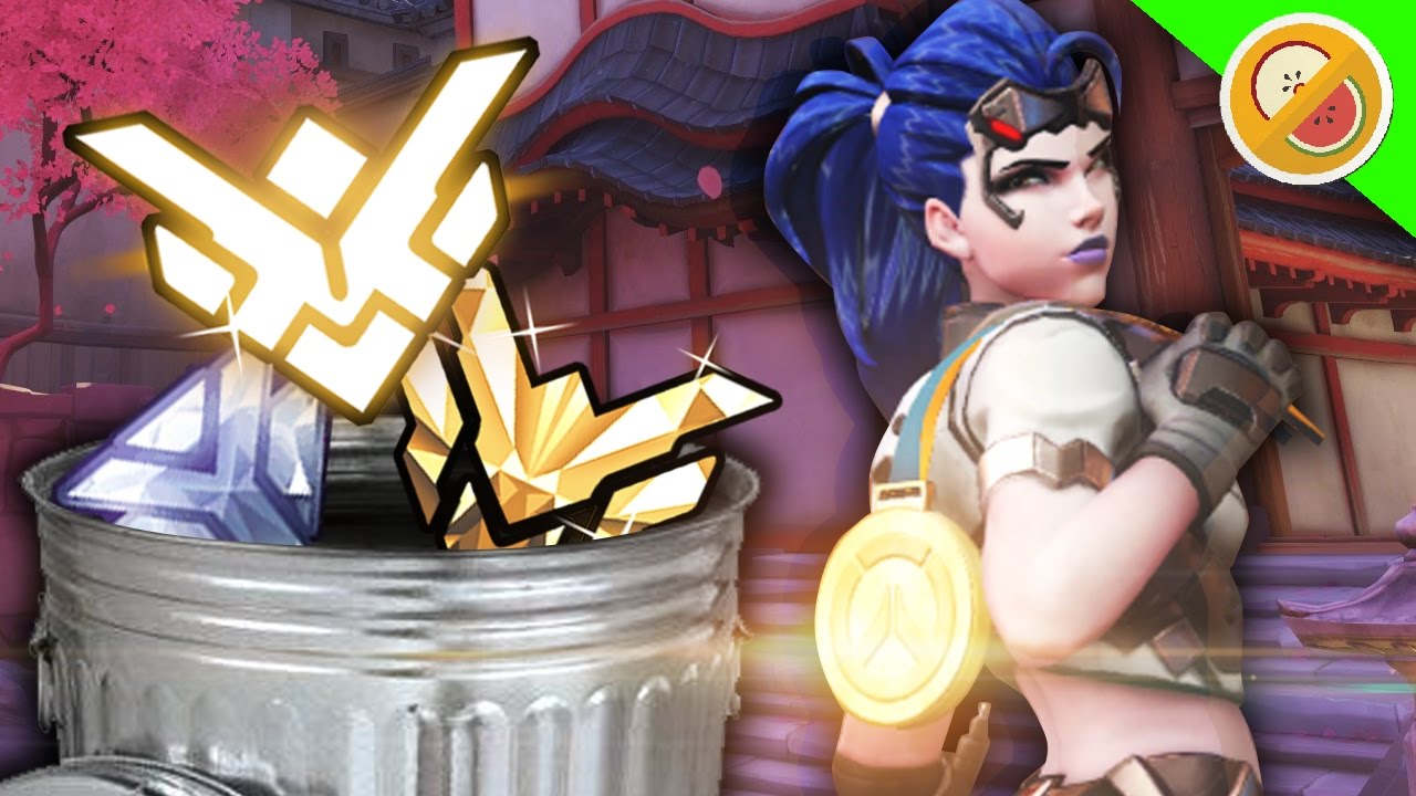 Gold Player DESTROYS Diamonds, Masters, and GM's | Overwatch funny moments in soccer