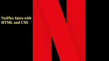 Netflix intro animation || HTML and CSS only