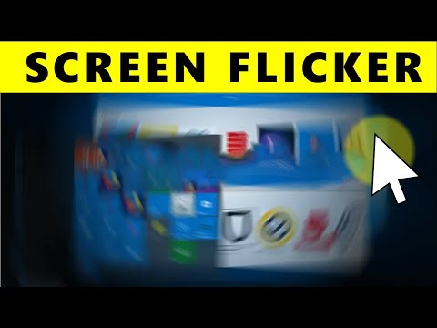 Video: How To Remove Screen Flickering