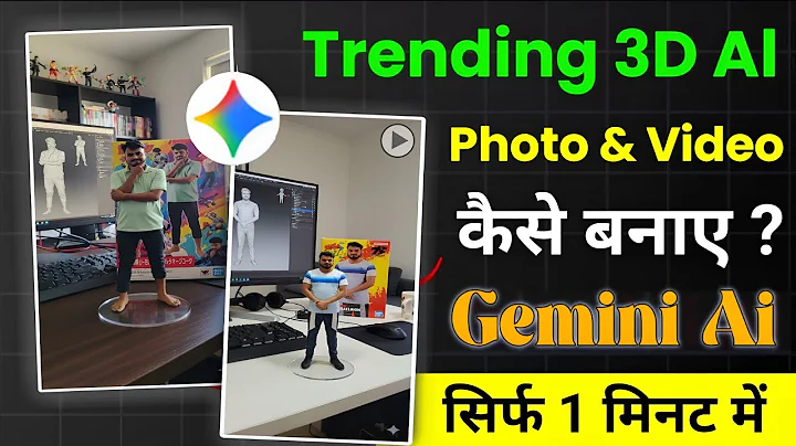 Trending Ai 3D Figure Video Editing Tutorial | Google Gemini Viral Photo Editing | Nano Banana Ai