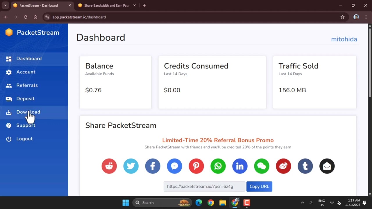 Turn bandwidth into income 🤑🤑🤑 | Packetstream app review 2025